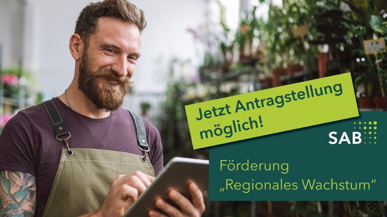 Förderprogramm »Regionales Wachstum«: Sachsen erleichtert dem Mittelstand die Antragstellung